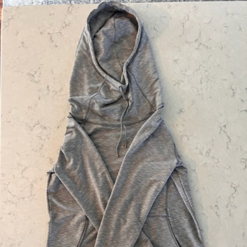 Lululemon Split Pullover Heathered Light Grey / S… - image 1